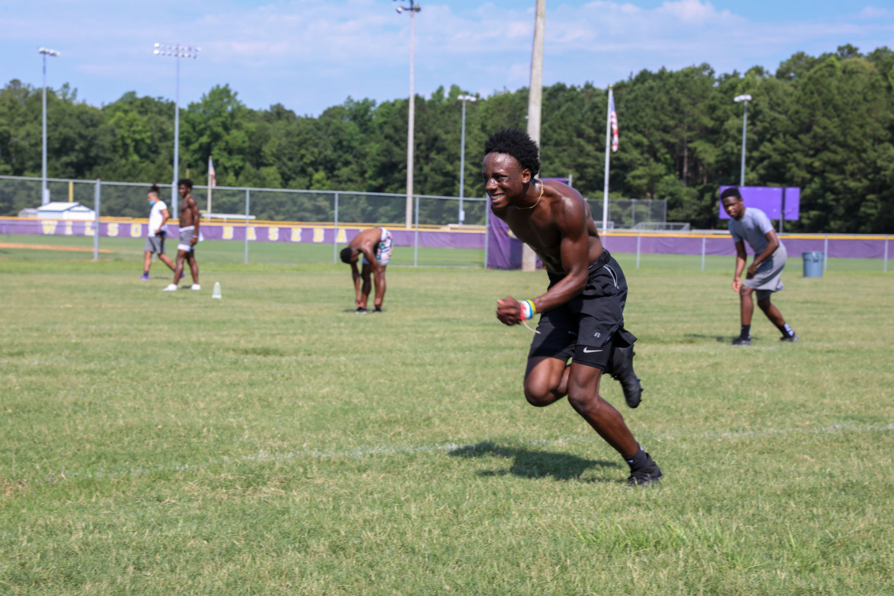 Wilson football workouts